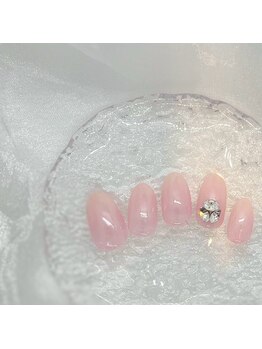 ¥10000　ビジューネイル（暮石）