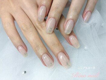 リノ ネイル(Rino nail)/透明感ラメ　70635