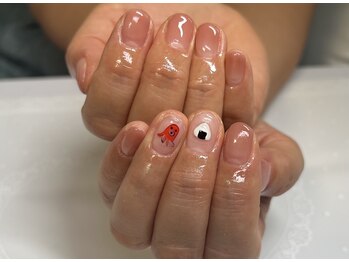 オンショントゥー(enchanteur)/落書きネイル