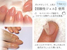 潤いジェルを適切な周期で続けると、どんどん地爪が強く美しく♪