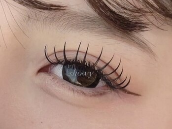 ショウイー 本店(Showy)の写真/【DD,Lカールフラットラッシュ取扱店】ダブルフラットラッシュで持続とボリュームUP♪デザイン自由自在◎