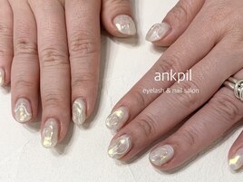 【ブライダルネイル】