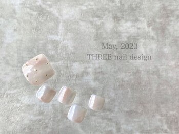 スリー(THREE)/May 2023/nail design