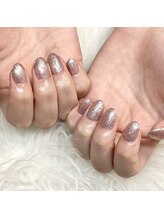 マイオティック ネイル(miotic nail)/ピンクグリッター