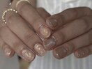 大阪/中津》淡色もやもやネイル