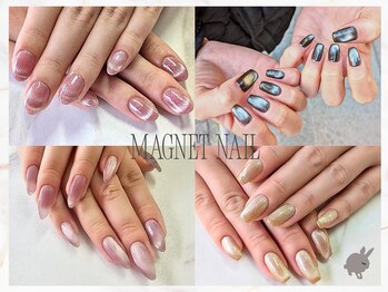 バニーラッシュ(Bunny Lash)/【マグネットネイル】