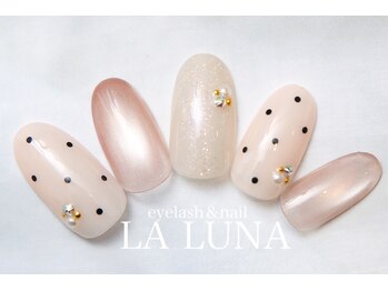 ラルナ ネイルアンドアイラッシュサロン(LA LUNA nail & eyelash salon)/26年6月7月◇定額ボリューム◇