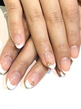 アース ネイルアイラッシュ 前橋店(EARTH Nail&Eyelash)/シンプルデザイン￥9000