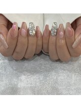 レジアント(Rediant)/オーロラ埋めつくしネイル