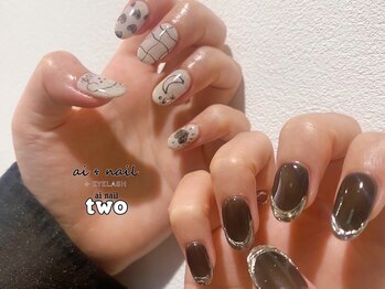 アイネイルトゥー 小倉(ai nail two)/落書きネイル