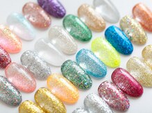 ティアリーネイル コレットマーレ店(Tiary Nail)/ラメの種類もたくさんあります！