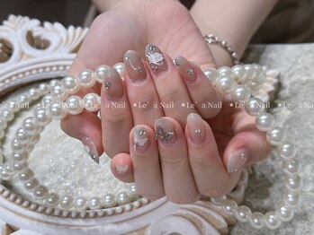 レアネイル 渋谷店(Le’a nail)/蝶々シール