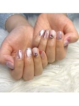 ダリア(Daria)/春色持ち込みマグネットネイル