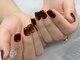 ナギネイル(Nagi Nail)の写真/ウォーターケアで甘皮ケアを。発色が良い豊富なマグネットで上品な指先へ♪