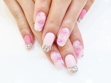 ネイルコレクション ピンク(Nail Collection Pink)/スカルプ付け放題★ストーン