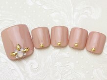 タフィーネイル 宜野湾コンベンションシティ店(TaffyNail)/フット グランドデザイン 6990円