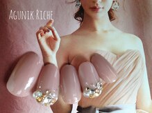 アグニークリッシェ(Agunik Riche)/【お呼ばれネイル】