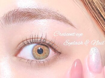 クレセント アイアンドネイル 今泉店(Crescent)/パリジェンヌ+眉毛WAX