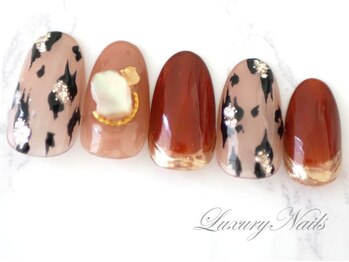 ラグジュアリーネイルズ カワグチ(Luxury Nails Kawaguchi)/レオパードネイル*