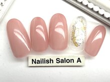 ネイリッシュサロン エー(Nailish Salon A)/シンプルネイル