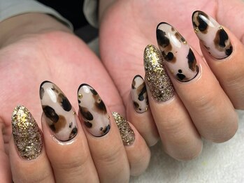 オーラリー ネイル アート メゾン(ORRERY nail art maison)/ハンド / レオパード