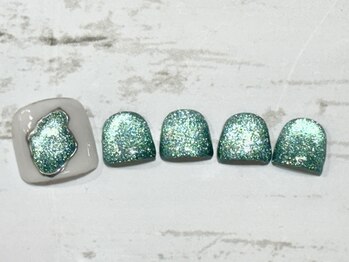 ビービーネイル(BB)/summer限定footデザイン