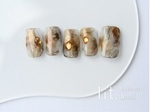 リット 万代店(lit.)/ニュアンスネイル