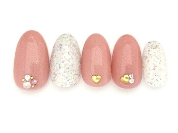 ネイルサロン アビー グランデュオ蒲田店(abbie)/ [蒲田限定A]ポップハート¥8250