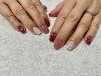 オープンセサミ ネイルアンドアイラッシュ 荻窪店/定額オススメデザイン