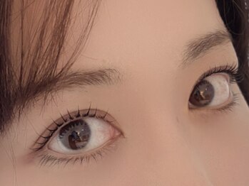 ナチュラルコットン(Natural - cotton)の写真/瞳輝く韓国風の束感＊ 「束感まつ毛パーマ」で作る、垢抜け旬顔×トレンド感。花粉の悩みも可愛くカバー♪ 