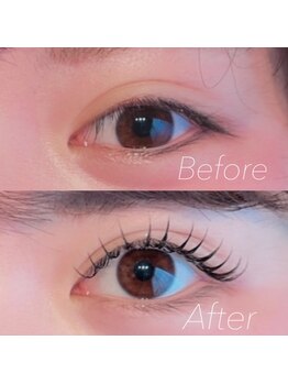 アイラッシュ リン(Rin)の写真/【理想の“可愛い”を形に】思わず見惚れる魅惑の瞳♪トレンドを抑えた似合わせ技術で最旬の垢抜け顔へ★