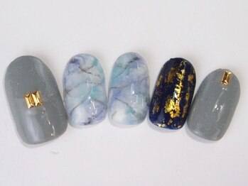 ネイルサロン ドレリッチ 大宮店(drerich)/天然石風アート