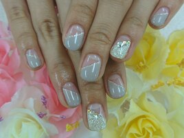 斜めフレンチ☆