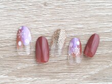 ネイルサロンアンドスクール ミュー(Nail Salon & school mieux)/雪の結晶