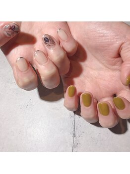 アティックネイルアトリエ(attic nail atelier)/手描きネイル★