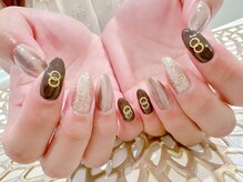 ラルネイル 大宮(Lull. nail)/＃ニュアンス＃ブラウン