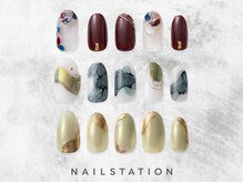 ネイルステーション たまプラーザテラス店(NAIL STATION)の雰囲気（シンプル、ニュアンス、韓国系など様々なデザインに対応◎）