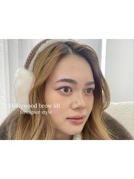 アイブロウメニューがあるサロン