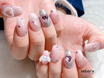 カラーズ ブルー 渋谷店(color's blue)/ガーリーネイル