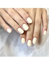 リファインネイル(refinenail)/アイボリーワンカラーネイル