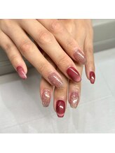 ザ バームシックス 銀座三丁目店(THE BALM six)/マグネットネイル/ワンカラー