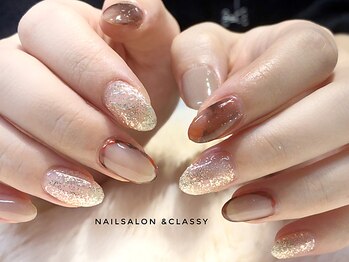 アンドクラッシィ(&classy.)の写真/<新規&4週間以内来店オフ無料>[人気!ハンドア-ト¥6600/7700]マグネットも◎豊富なデザインサンプルご用意♪