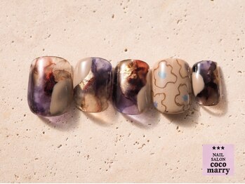 ネイルサロン ココマリー(coco marry)の写真/【リピート率90％★】大人女性にぴったりのデザインを多数ご用意！フィルイン/長さだし/持ち込みOK◎