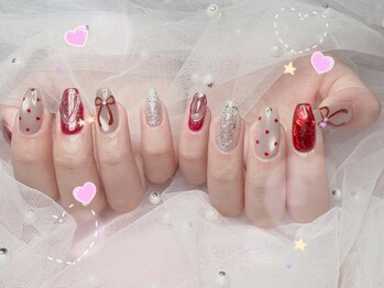 ブリー(Brille)/クリスマスネイル