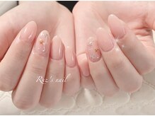 ラズネイル(RUZ'S NAIL)/【秋本】シンプル夏ネイル