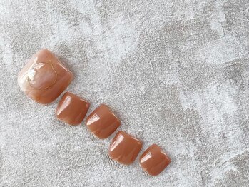 スリー(THREE)/Oct.2021/Foot nail design