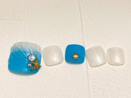 【フット】☆サマーネイル