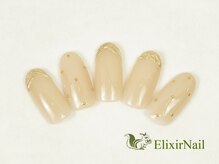 エリクサーネイル 神田(Elixir Nail)/シンプル &nbsp;/クーポン使用