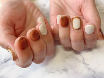 マリアンジュ(MariAnju)/ジェルネイル★べっ甲ネイル