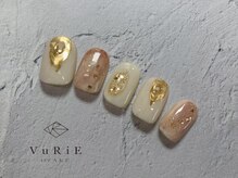 ヴリエ 小作店(VURIE)/ミラーちゅるんネイル